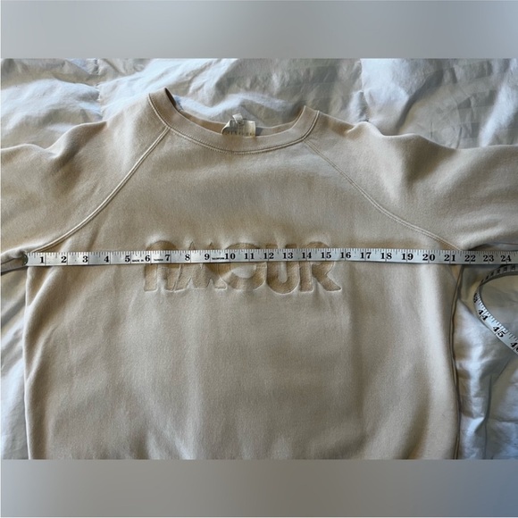 Sezane Amour Sweatshirt size small organic cotton - Picture 6 of 7
